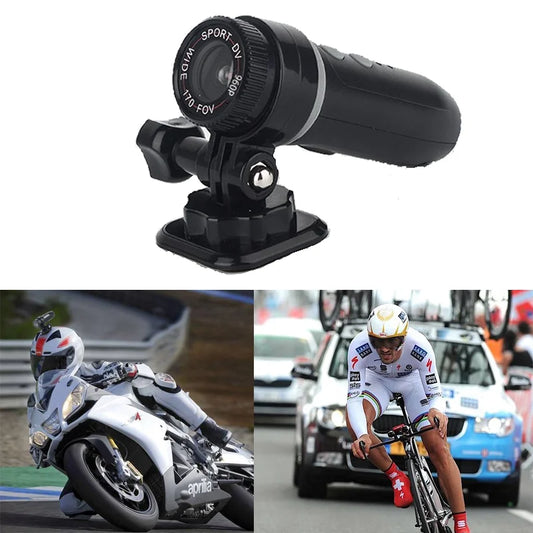 Câmera de ação DV50 HD 960P Bicicleta Motocicleta Capacete Filmadora Esporte ao ar livre DV Vídeo Gravador À Prova D'Água Dash Cam para Carro Bicicleta