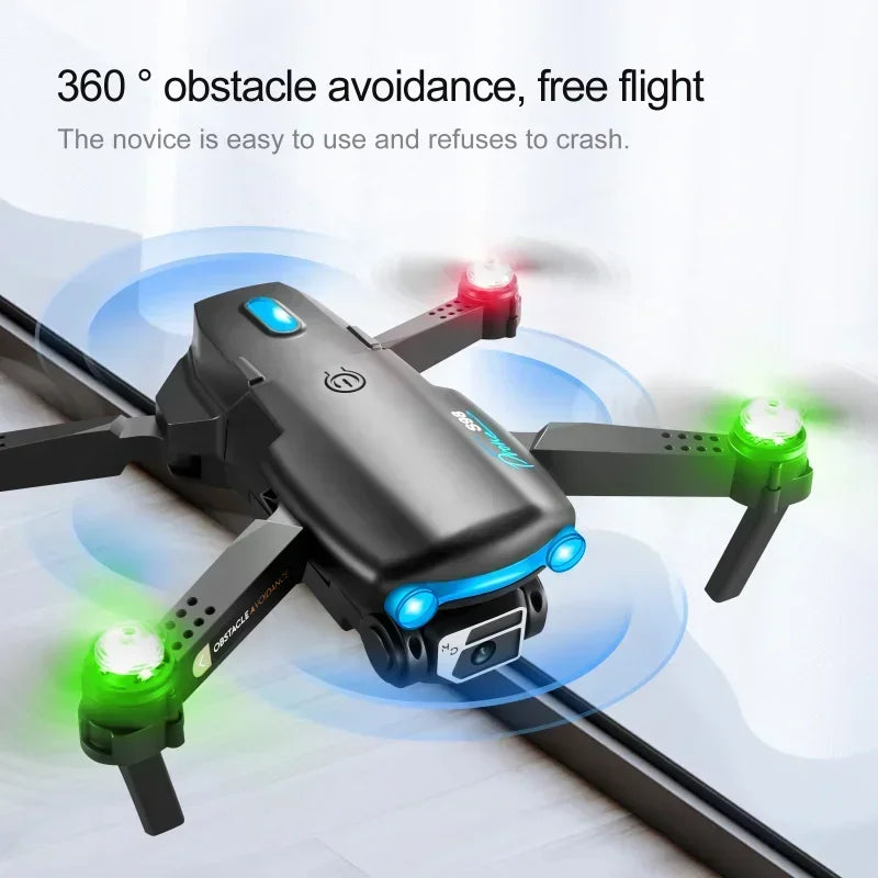 New Design S98 6Axis Electric Brushless RC Drone Vertical Take-off and landing Long Flying Distance Folding Quadcopter Drone UAV Leedoar