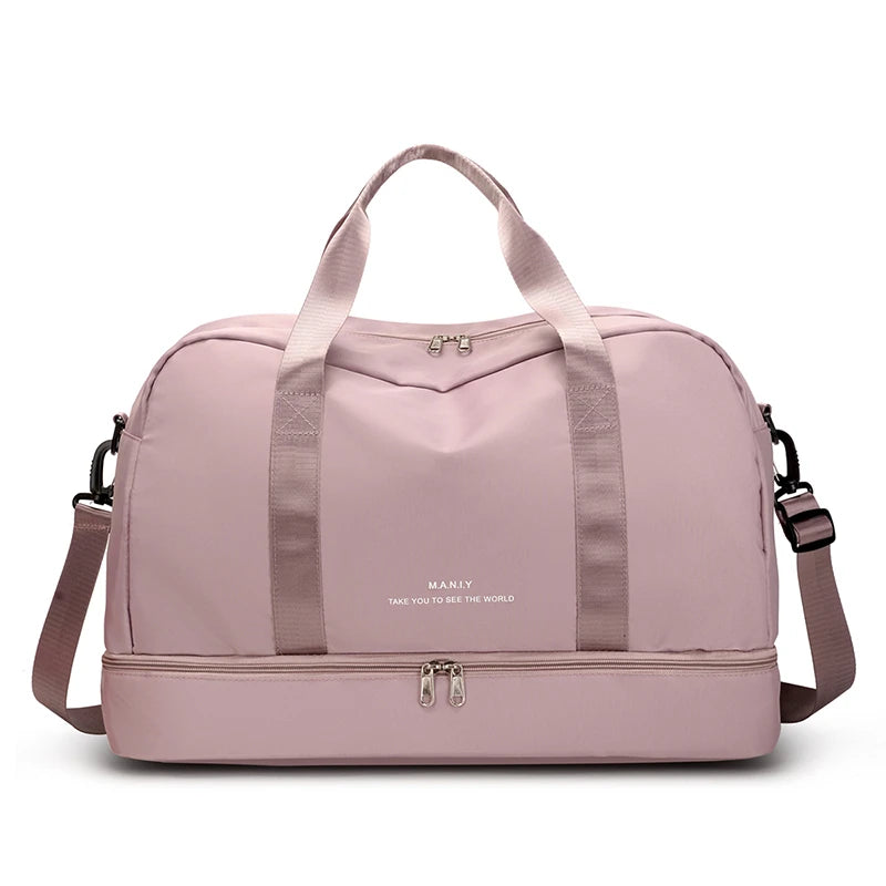 Bolsos de viaje para mujer, bolsos de nailon, nuevos bolsos de equipaje para mujer, bolso cruzado, bolso de viaje para hombre, bolso de hombro informal de moda para mujer