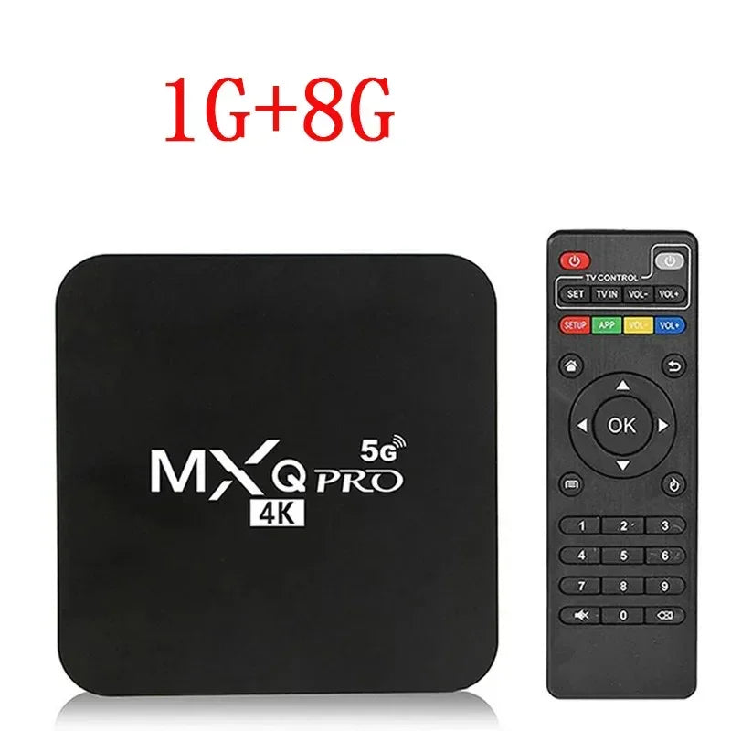 MXQpro RK3229 Android 10.1 Smart TV Box 4K Media Player TV BOX Android 7.1 4GB 32GB 64GB Remote Control TV Set Top Box Leedoar