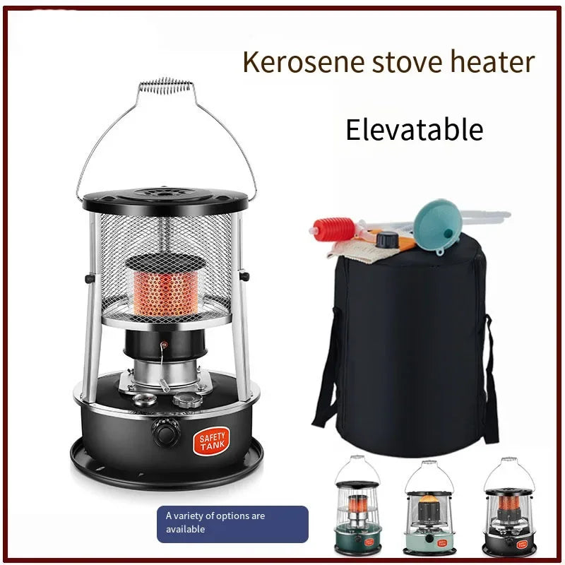 Kerosene Heating Stove Home Portable Portable Multifunctional Kerosene Stove Suitable for Outdoor Camping Ice Fishing Leedoar