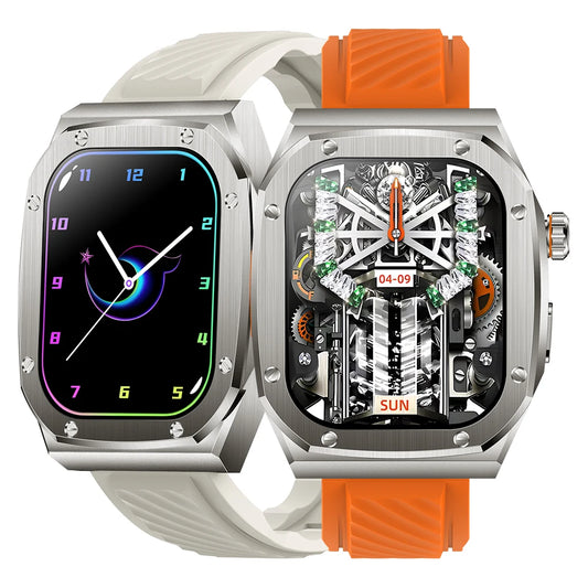 Reloj inteligente Z79 Max, pantalla HD, función de brújula NFC, dial personalizado, llamadas Bluetooth, reproductor de música, seguimiento GPS, monitor de salud, juego Zanzhu 