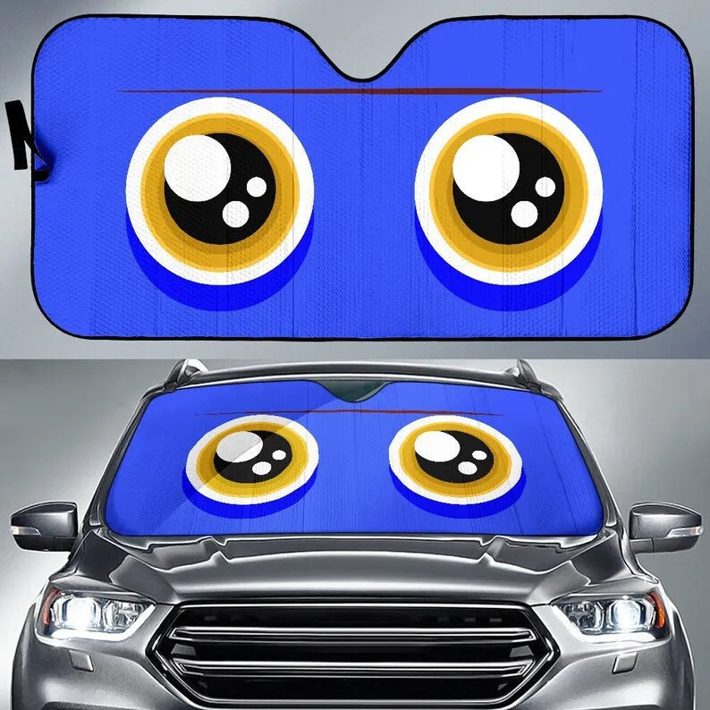 Sunshades Reflector Anti Uv Protector Evil Eyes Custom Car Sunshade Sun Shade Universal Summer 2024hot Sale Leedoar