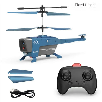 CX068 Obstacle Avoidance Helicopter SInfrared Fixed High Black Bee Toys Remote Control Aircraft Remote Control Helicopter Leedoar