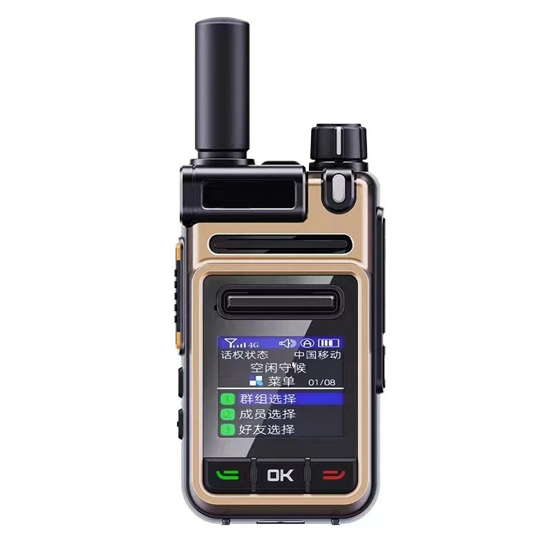 CT9 Global-Intercom 5G PoC Internet Two-Way Radio MINI Sim Card Walkie Talkie Long Range 5000km Pair (no Fee) Intercom Platform Leedoar