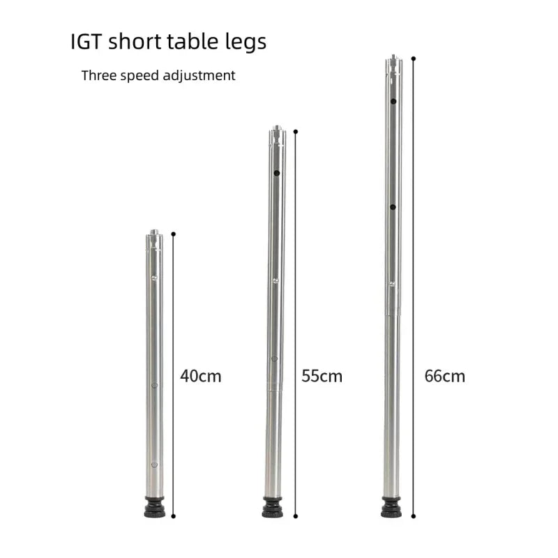 Camping IGT Table Free Combination Table Stainless Steel IGT Accessories Outdoor Portable Folding Aluminium Alloy Table Leedoar