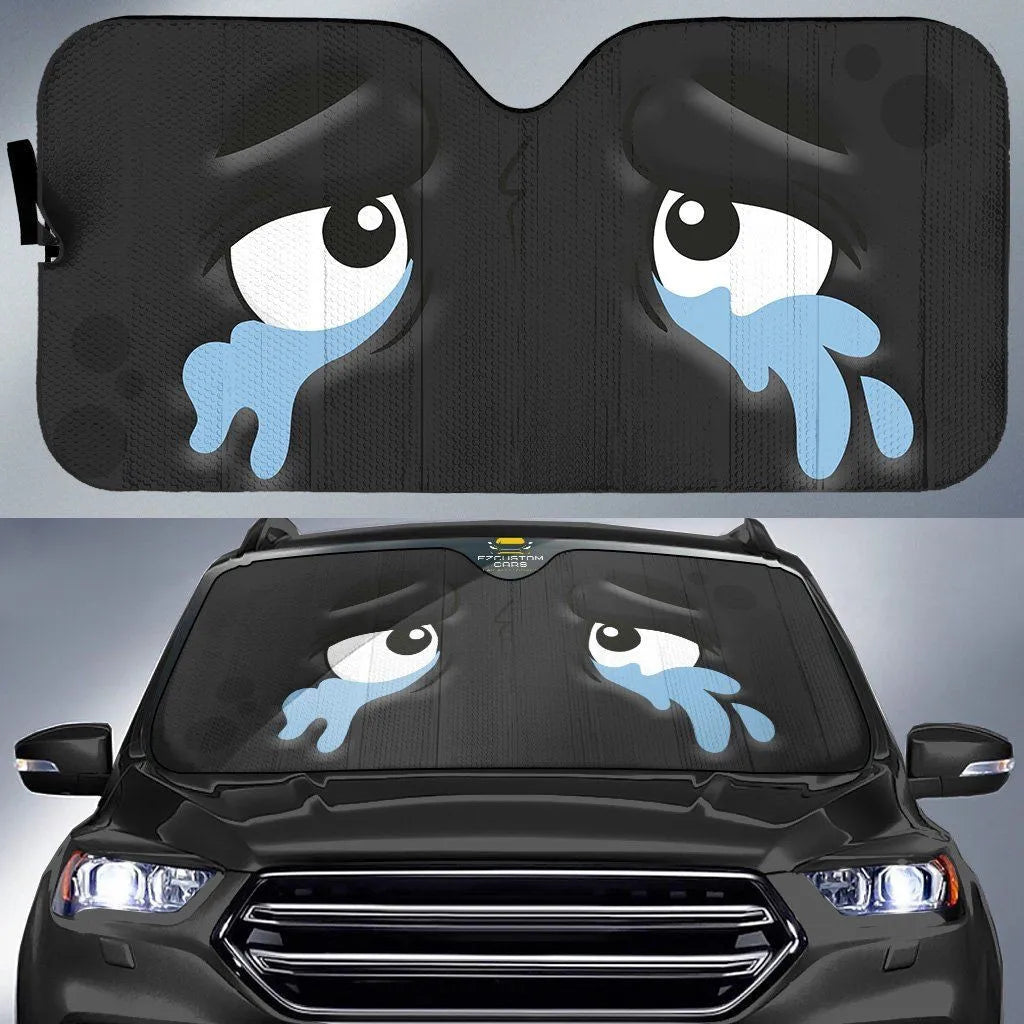 Sunshades Reflector Anti Uv Protector Evil Eyes Custom Car Sunshade Sun Shade Universal Summer 2024hot Sale Leedoar