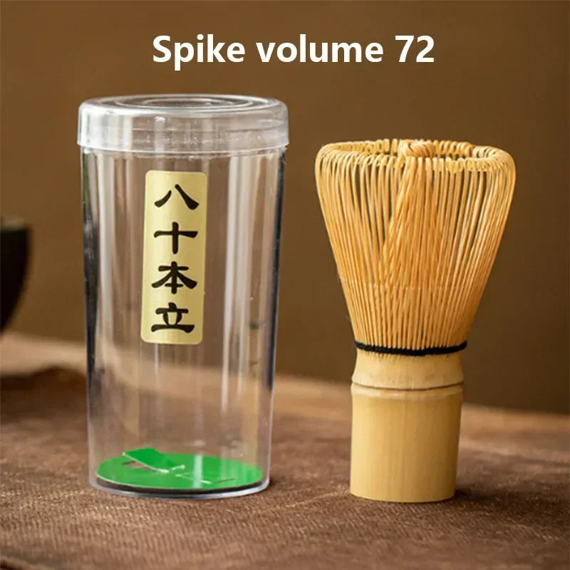 Matcha Tea Brush Baiben Li Song Dynasty Tea Ordering BlenderTool Matcha Bowl Bamboo Stand Tea Dial Stirring Brushes Bamboo Brush Leedoar