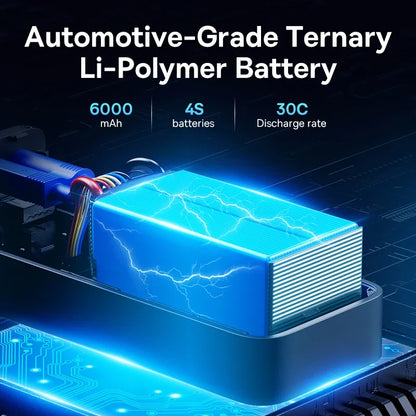 Portable 600A Jump Starter 6000mAh Car Battery Charger for Auto Emergency Power Bank Booster Starting Device Car Jump Starter Leedoar