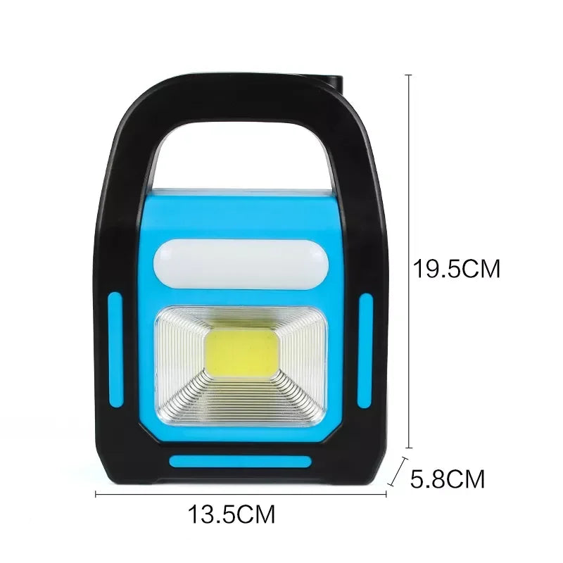 Solar Charger Emergency Light Flashlight Portable LED Rechargeable Multi-Function Highlight Waterproof Camping Light Leedoar