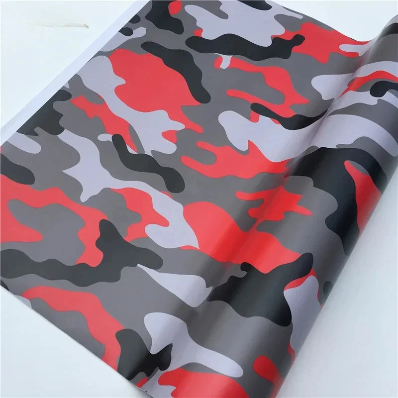 Arctic Snow Camo Vinyl Film Car Wrap Camouflage Vinyl Wrapping Car Sticker Bike Console Computer Laptop Skin Scooter Motorcycle Leedoar