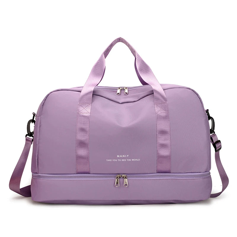 Bolsos de viaje para mujer, bolsos de nailon, nuevos bolsos de equipaje para mujer, bolso cruzado, bolso de viaje para hombre, bolso de hombro informal de moda para mujer