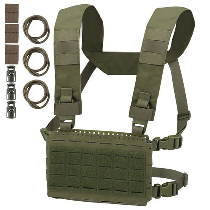 MOLLE MK5 Chest Rig SS MKV  Micro Fight Chassis Placard Hook Loop Airsoft Magazine Pouch Tactical Plate Carrier Vest Equipment Leedoar