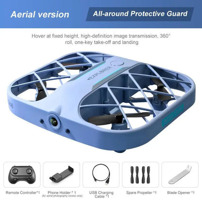 JJRC 2024 Novo Mini Grid Quadcopter H107 Com Câmera 4K WIFI 4CH Helicóptero Brinquedo Drone Sem Cabeça 360 Graus Flip LED Crianças RC Brinquedos 