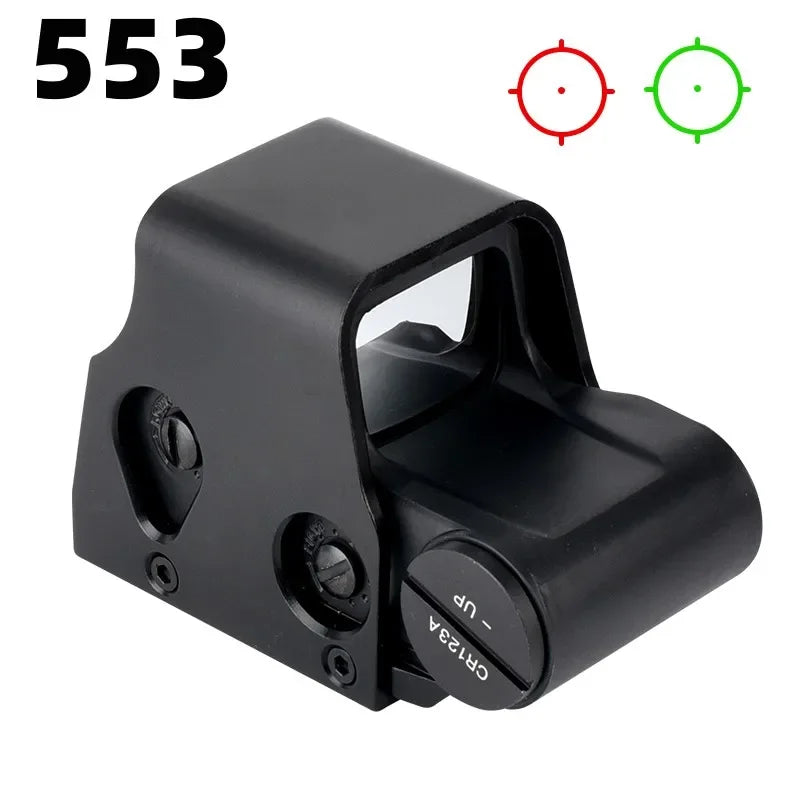 551/552/553 Red Dot Sight Tactical Optical Reflex Green Dot Scope Adjustable Brightness for Hunt Shooting 558 Compact Riflescope Leedoar