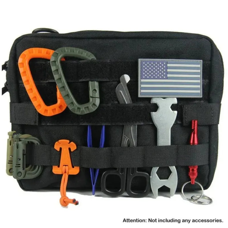 Tactical Molle Military Medical First Aid Kit Multifunctional Camping Hiking Hunting Backpack Accessories Nylon Tool Bag Leedoar