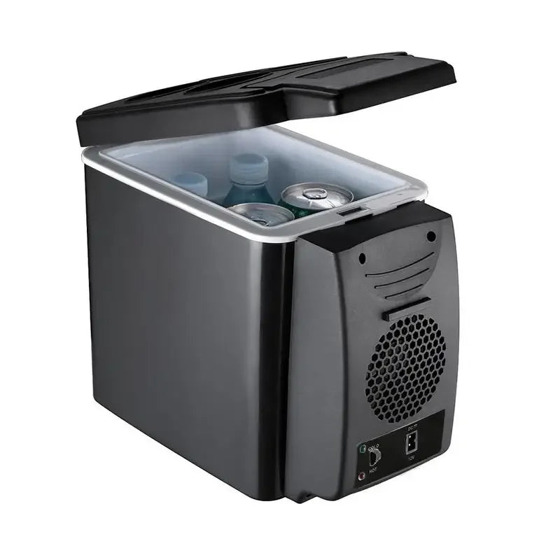 Car Mounted Mini Refrigerator 6-Liter Insulated Refrigerated Container Semiconductor Car Mounted Insulated Small Refrigerator Leedoar