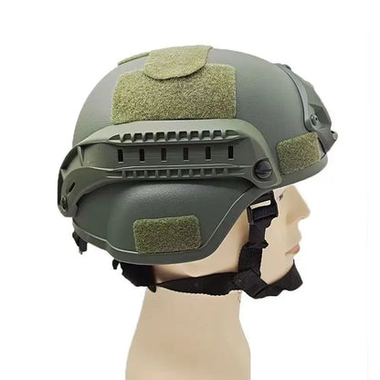 Military Tactical Helmet Protective Gear Paintball War Game Tactical Helmet CS Outdoor Gaming Gear Tactical Helmet Leedoar