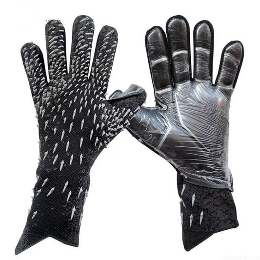 Guantes de portero de fútbol Guantes de portero de fútbol gruesos Protección profesional Guantes de portero de fútbol de látex para adultos y jóvenes 