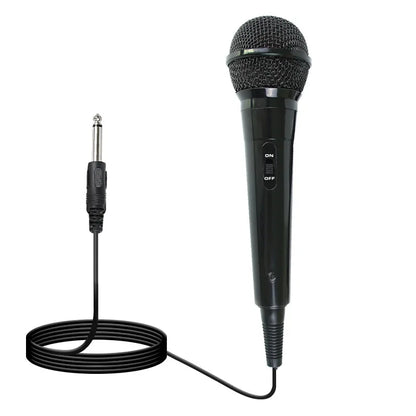 B12 Best karaoke Microphone with On and Off Switch Wired Karaoke Mic with 16.4ft XLR Electret Condenser Microphone for Singing Leedoar