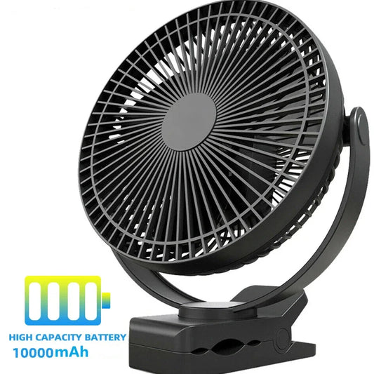 10000mAh Battery Home Appliances Electric Table Fan