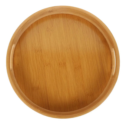 Japanese Style Wooden Tray for Tea Cups Snacks and Desserts Solid Wood Serving Plate Organizer Home Decor Kitchen Supplies Leedoar