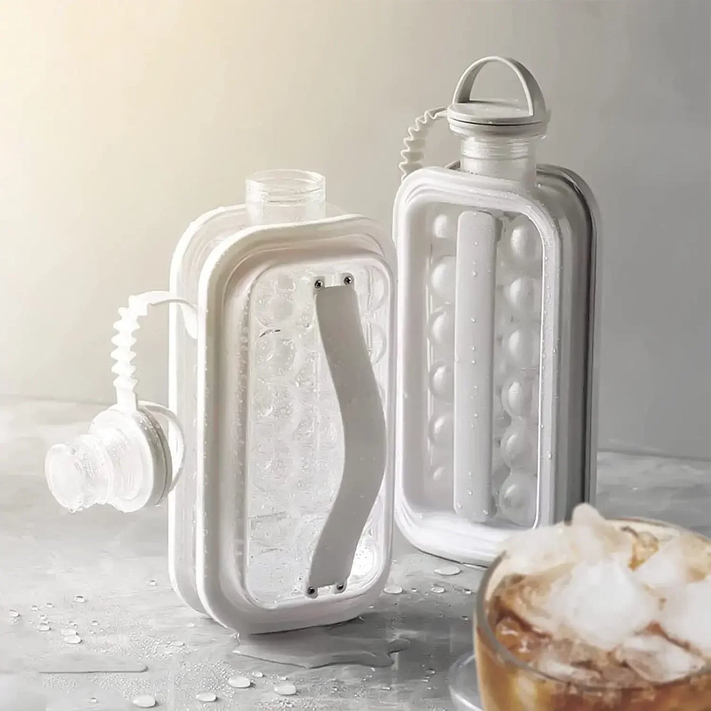 Ice Cube Kettle with Dual Functionality