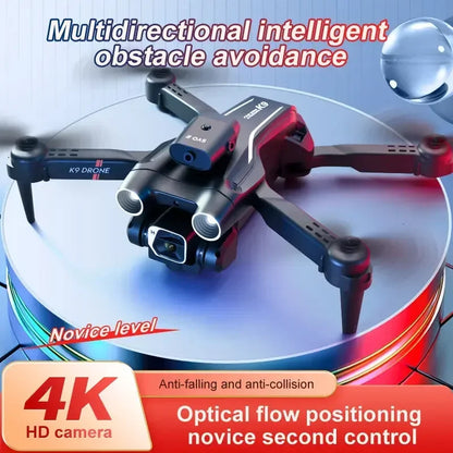 2024 New K9 MINI Drone 4K HD Dual Camera WiFi FPV Air Pressure Altitude Hold Foldable Quadcopter RC Drone Kid Toy Leedoar