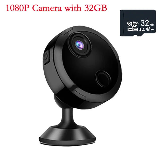 HDQ15 Night Vision Wireless Wifi Mini Camera 1080P Remote Monitor Motion Detection Home Security Camera Surveillance Recorder Leedoar