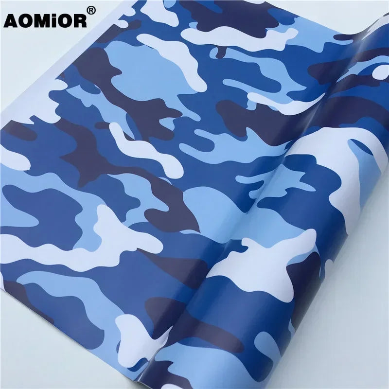 Arctic Snow Camo Vinyl Film Car Wrap Camouflage Vinyl Wrapping Car Sticker Bike Console Computer Laptop Skin Scooter Motorcycle Leedoar