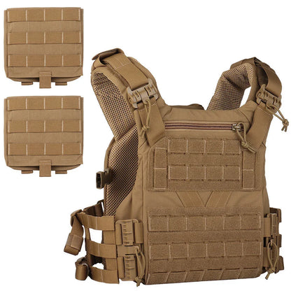 K19 Plate Carrier 3.0 Tactical Vest  Israel Quick Release On/off Cummerbund MOLLE Military Airsoft Gear Fast Adjust Multi-size Leedoar