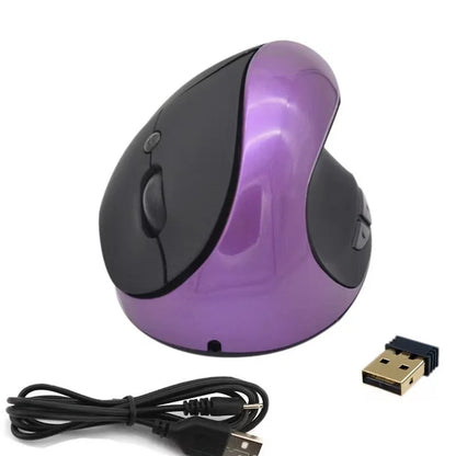 Ratón inalámbrico HYW58 de 1000 a 1200 DPI para ordenador de oficina, gamer, sin cable, 2,4 Ghz, 6D, óptico, 2,4 G, ergonómico, para diestros 