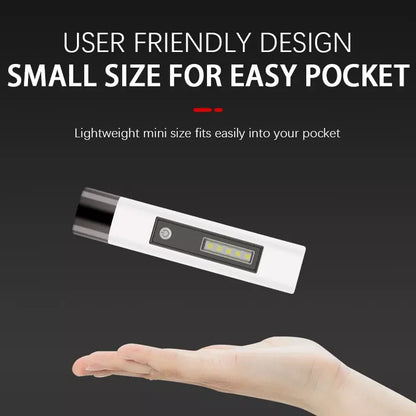 New Hand-held Torch Light Outdoor USB Charging New Design Quality Torch Light For Emergency Mini Portable LED Torch Light Leedoar