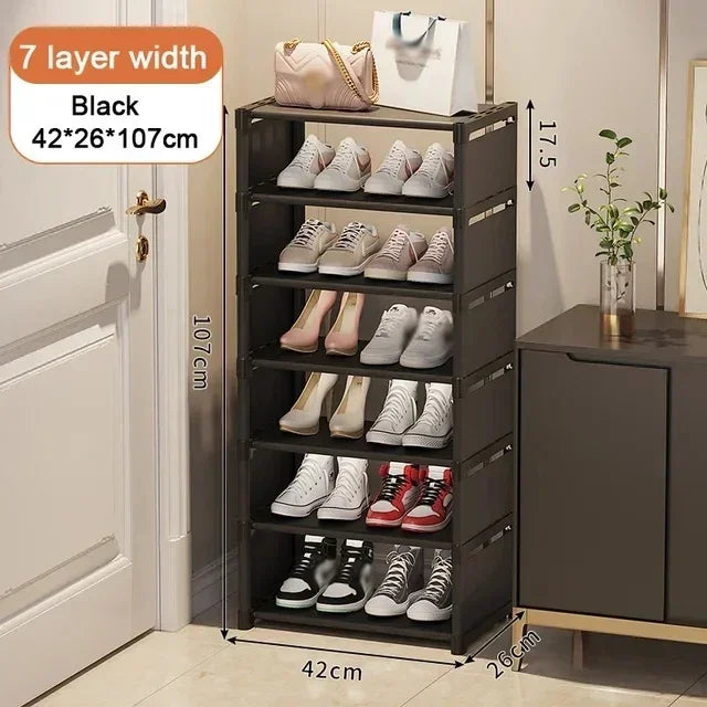 5/6/7/8 Layers Shoes Organizer Women's Luxury Belt Bag Grade Recommended Mall Cabinet Shoe-shelf Shoerack Living Room Cabinets Leedoar