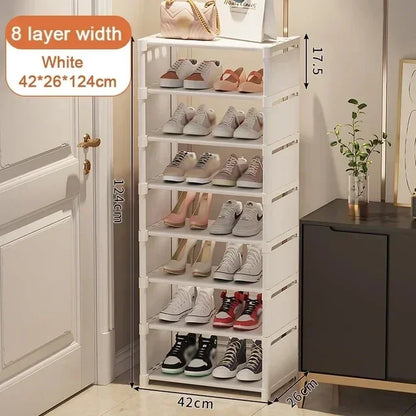 5/6/7/8 Layers Shoes Organizer Women's Luxury Belt Bag Grade Recommended Mall Cabinet Shoe-shelf Shoerack Living Room Cabinets Leedoar