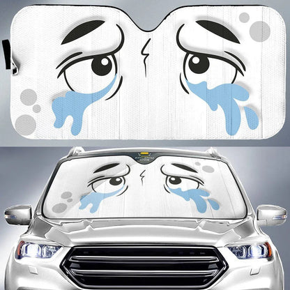 Sunshades Reflector Anti Uv Protector Evil Eyes Custom Car Sunshade Sun Shade Universal Summer 2024hot Sale Leedoar