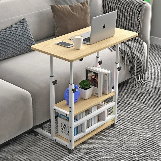 Lifting Study Table Bed Bedside Table Dormitory Simple Computer Bedroom Lazy Person Table Movable Portable Office Simple Desk