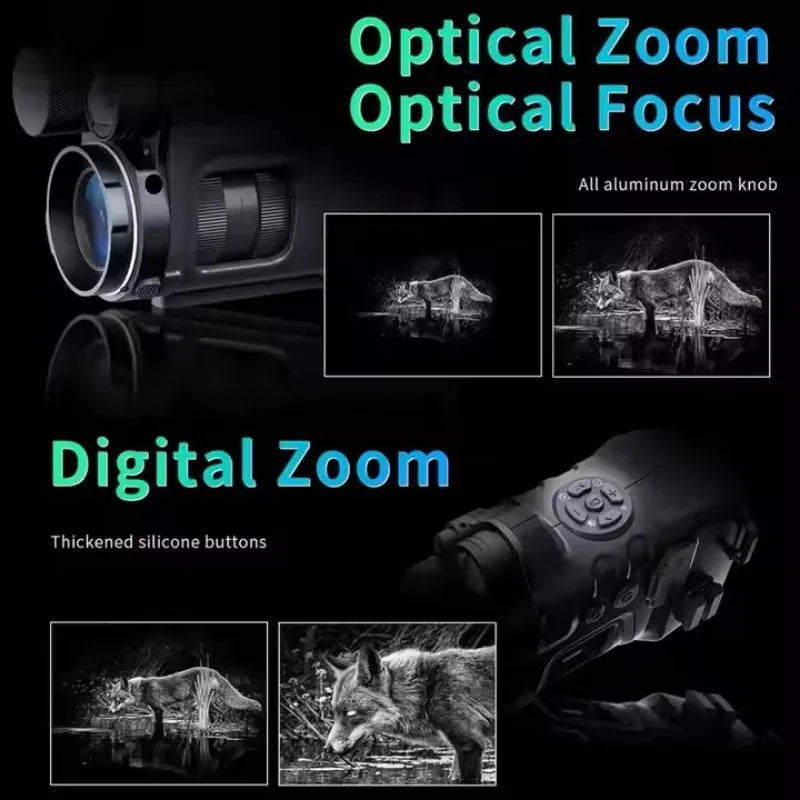 Cámara de caza CY789 con video HD de 1080P, zoom de 24X, aplicación Wifi, visión nocturna y alcance de infrarrojos dual de 400 m