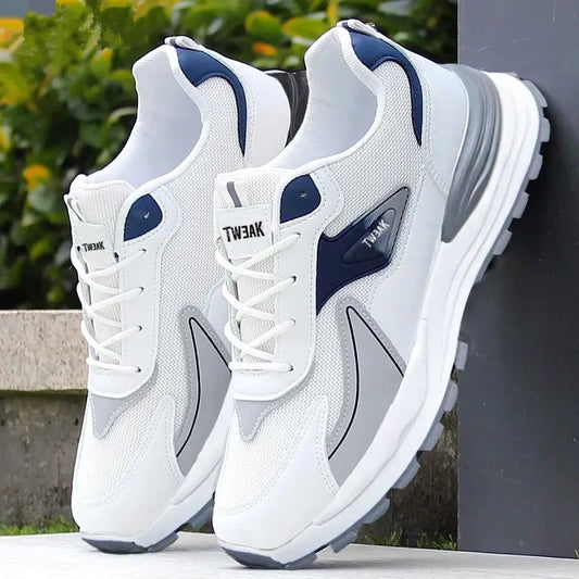 Men's Shoes Fashion Mens Sneakers 2024 Autumn New Brand Design Comfortable Soft Soled Men Running Shoes Tenis Masculino Leedoar