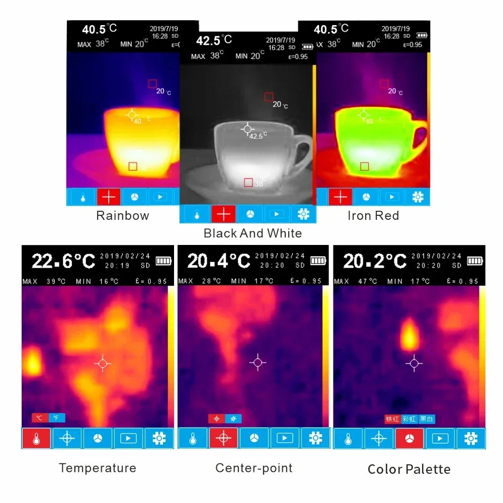 -10~400℃ Infrared Thermal Imager