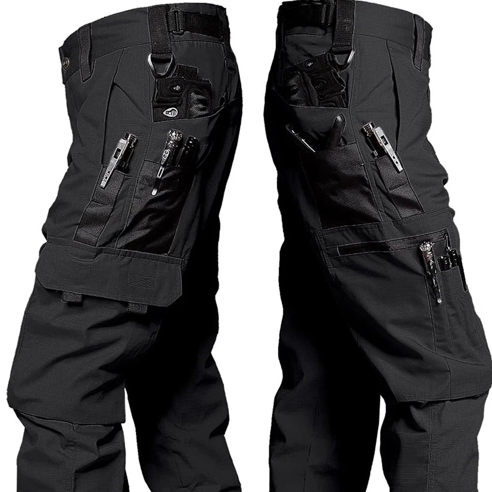 Military Pants for Men Tactical Cargo Pants Big Multi-pocket Waterproof  Ripstop Army Combat Training Trousers Brand Joggers New Leedoar