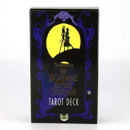 10,3*6cm Tim Burton's O Estranho Mundo de Jack Tarot Sortilege Jogo de Tabuleiro High Magic Tarot Deck Rider Waite 