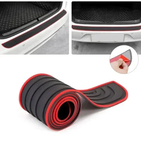 Car trunk Protective Strip Threshold Protection Sticker Rear Trunk Scratch and Collision Prevention Strip Rear Guard Board Tool Leedoar