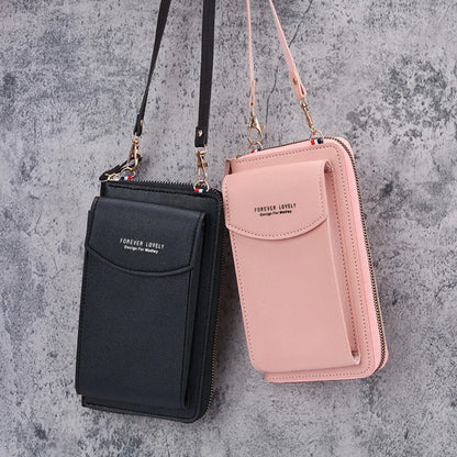 Bolsos de lujo de PU, bolsos de mujer, bolsos de mano de moda para mujer, bolsos cruzados para mujer, cartera de mano, billetera para teléfono, bolso de hombro 