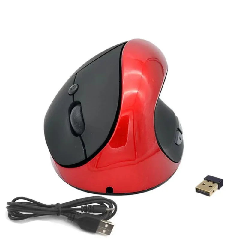 Ratón inalámbrico HYW58 de 1000 a 1200 DPI para ordenador de oficina, gamer, sin cable, 2,4 Ghz, 6D, óptico, 2,4 G, ergonómico, para diestros 