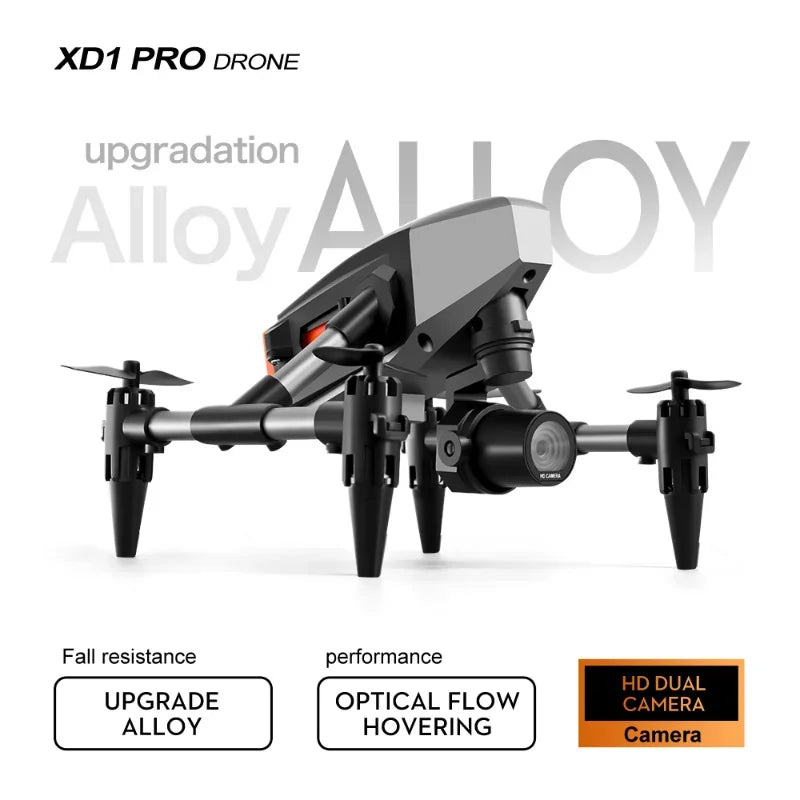 2024 Novo XD1 Mini Drone Com Câmera 4K Helicóptero RC Gesto Detecção com ESC Dron RC Avião Quadrocopter Controle Remoto Brinquedo Presente 