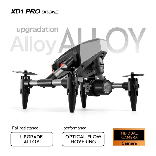 2024 New XD1 Mini Drone With 4K Camera RC Helicopter Gesture Sensing with ESC Dron RC Plane Quadrocopter Remote Control Toy Gift Leedoar