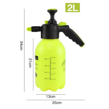 2L Long nozzle Sprayer Portable Pressure Garden Spray Bottle Kettle Plant Flowers Watering Can Pressurized Sprayer Gardening Leedoar