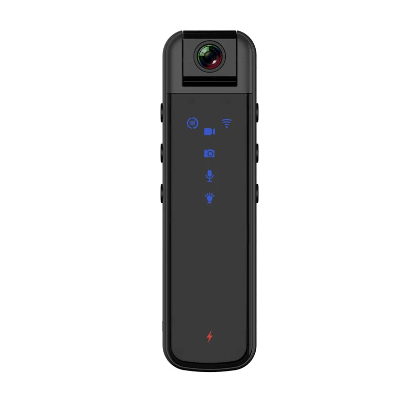 1080P High-definition Night Vision Mini WiFi Hotspot Camera Magnetic Outdoor Sports DV Motion Camera Law Enforcement Recorder Leedoar