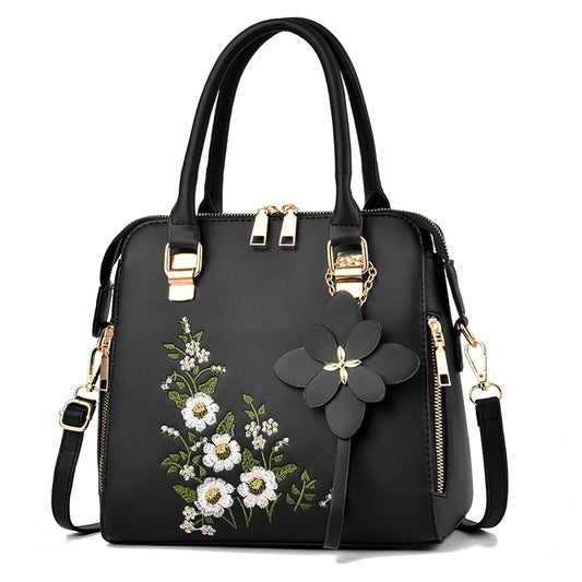 2023 Nova Moda Feminina Bolsa Bordada Destaque Street Shooting Design de Beleza Feminina Use Simples Bolsa Crossbody de Um Ombro 